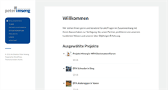 Desktop Screenshot of peterimseng.ch