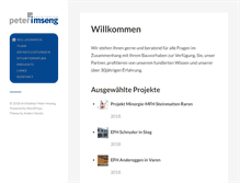 Tablet Screenshot of peterimseng.ch